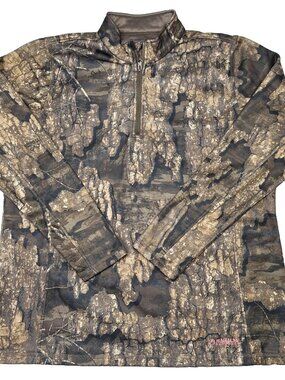 MAGELLAN Hunt Gear 2XL Women's 1/4" Zip Fleece Realtree Camo Pullover